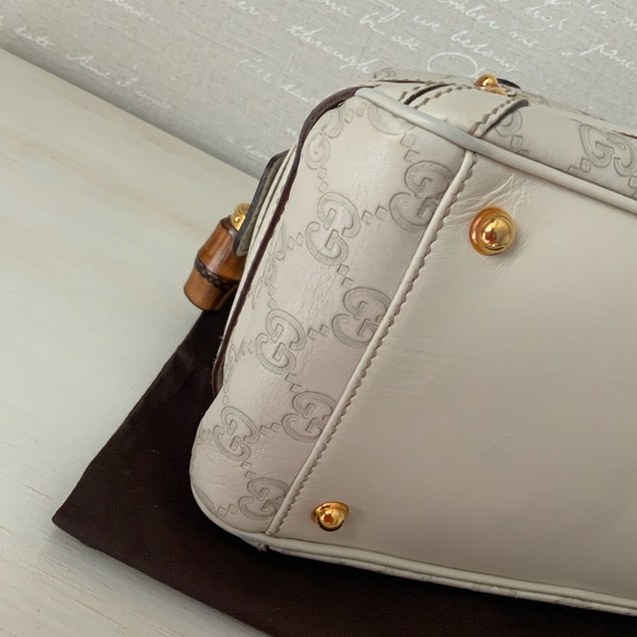 Gucci monogram horsebit wave medium shoulder bag - Picture 13 of 16